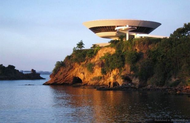 Оскар Нимейер Oscar Niemeyer, Музей современного искусства в Нитерое