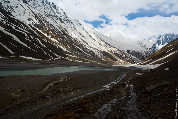 дорога в Лахуле, road in Lahaul