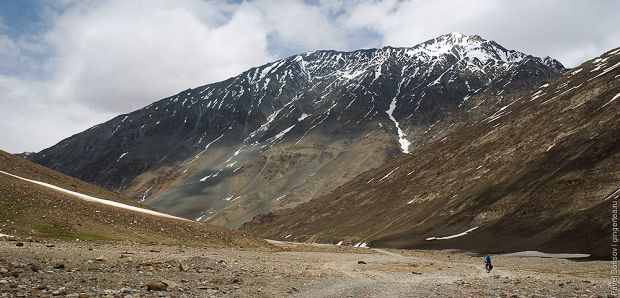 дорога в Лахуле, road in Lahaul