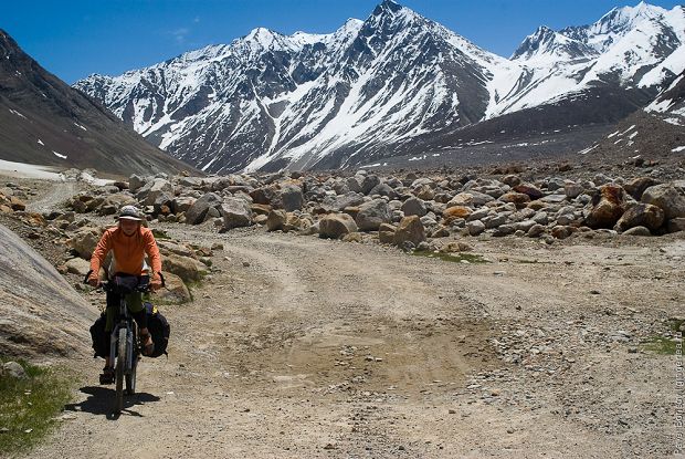 дорога в Лахуле, road in Lahaul