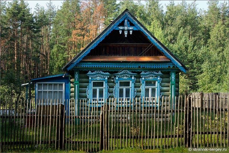 Мещера древняя деревня крестьянский дом