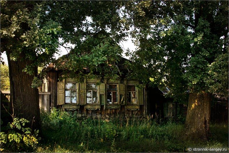 Мещера старинная деревня Новосельцево