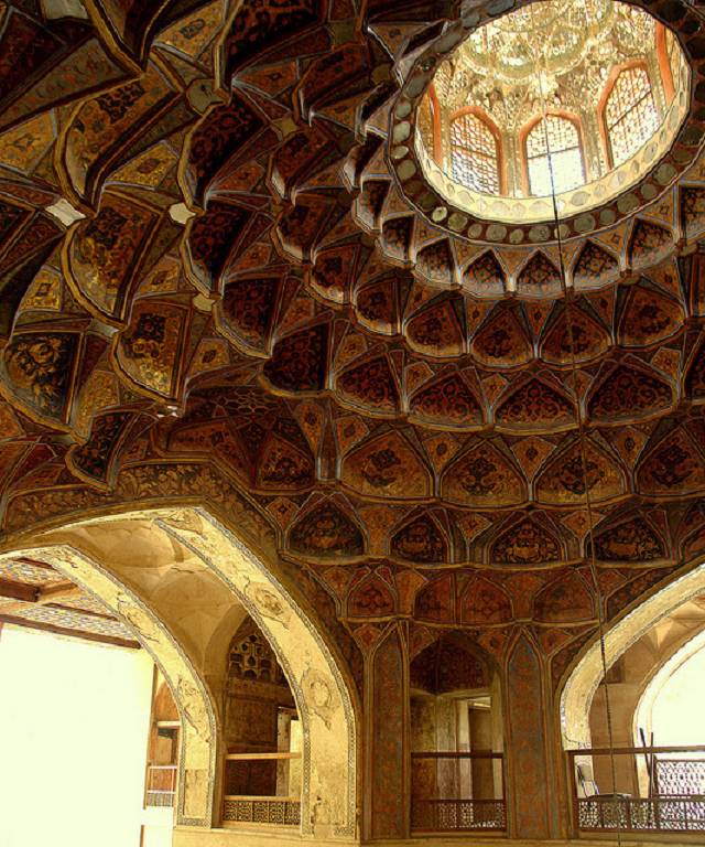 Иран, Персия, потолки, архитектура, исламская архитектура, ислам