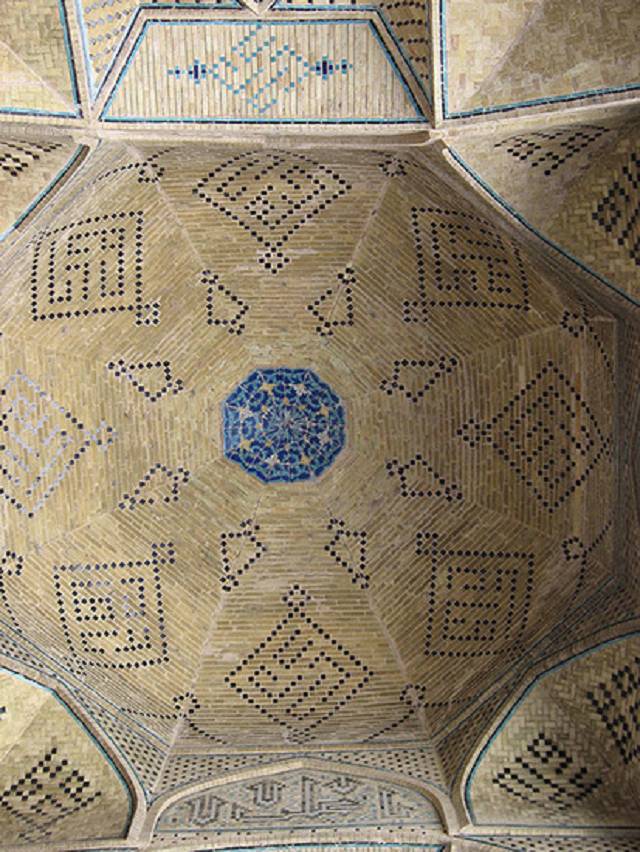 Иран, Персия, потолки, архитектура, исламская архитектура, ислам