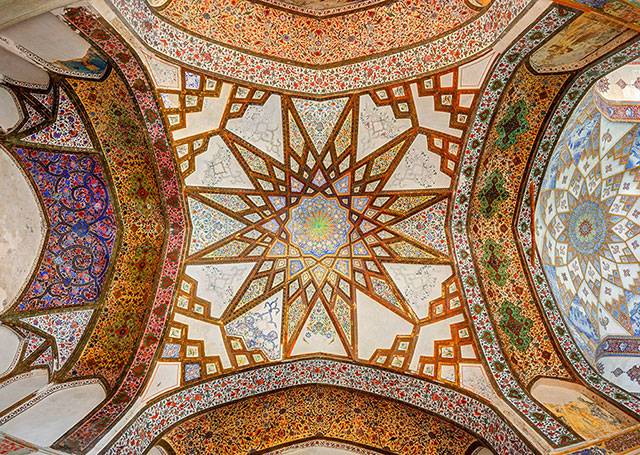 Иран, Персия, потолки, архитектура, исламская архитектура, ислам