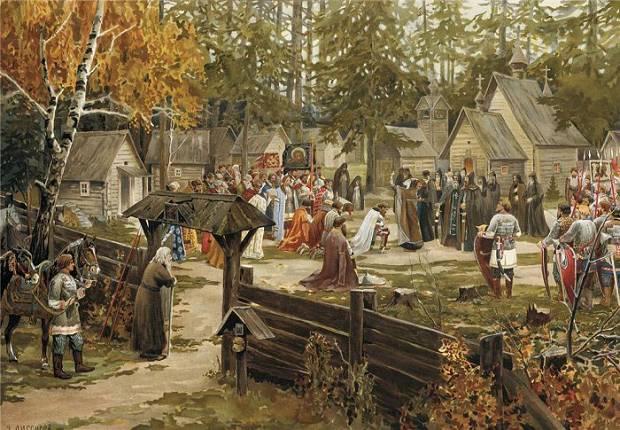 Э. Лиснер. 1907. Троице Сергиева Лавра