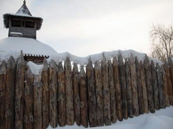 Тын Обдорского острога.