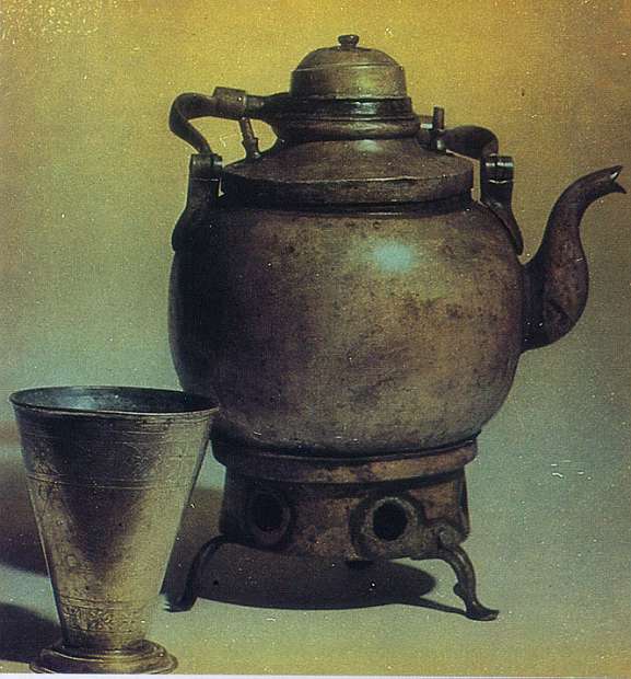 Чайник-самовар (сбитенник).2-ая половина XIX века. Медь.